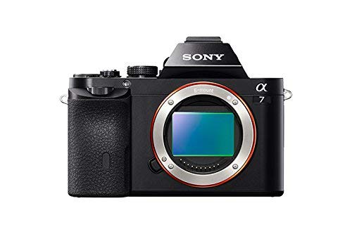 Sony 24.3 MP Alpha 7 a7 ILCE7B ILCE7 Full-Frame Interchangeable Digital Lens Camera - Body Only - Includes camera, 64GB SDXC Memory Card, NP-FW50 Camera Battery, Carrying Case, Full Sized Tripod, 57-in-1 USB Memory Card Reader, and more