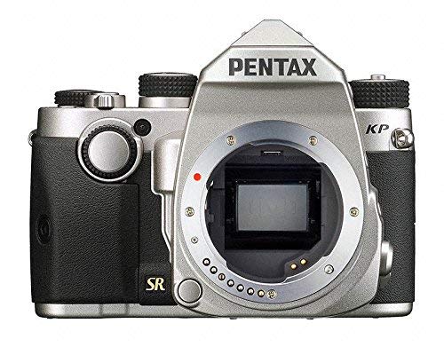 Pentax KP Silver Body 24.32 Ultra-Compact Weatherproof DSLR with 3