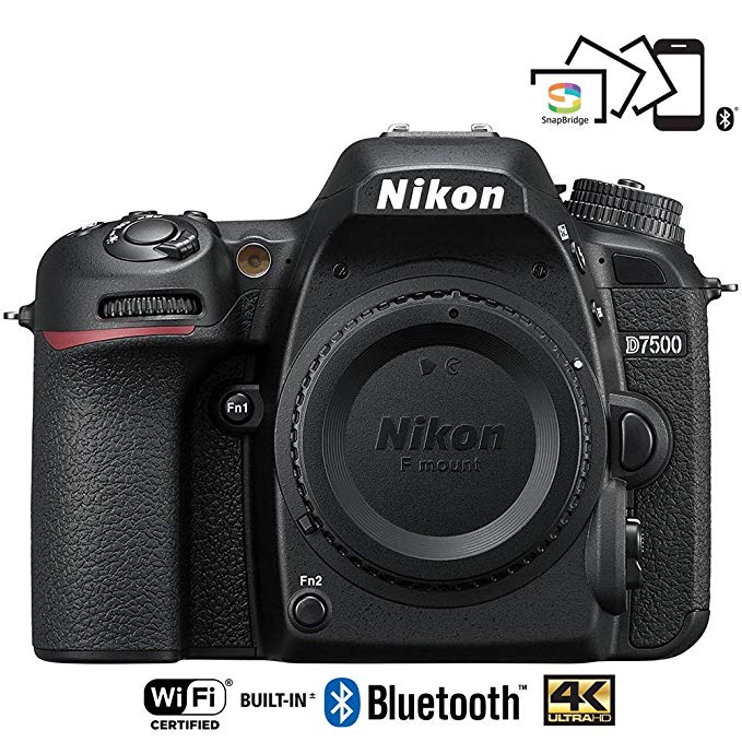 Nikon D7500 20.9MP DX-Format 4K Ultra HD Digital SLR Camera (Body Only) - (Certified Refurbished)