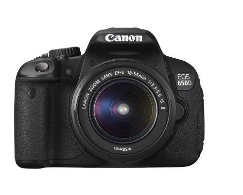 Canon EOS 650D Digital SLR Camera - Black (Inc. 18-55mm f/3.5-5.6 IS II Lens Kit)