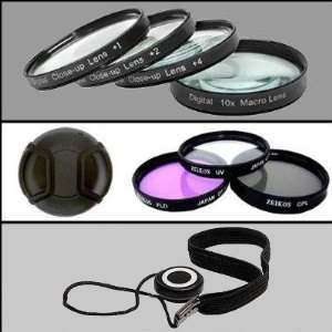 Professional Filter Kit For Canon EOS 60D Digital SLR Camera with EF-S 18-135mm f/3.5-5.6 IS Lens Kit