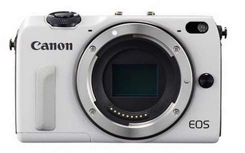 Canon EOS M2 Mark II 18.0 MP Digital Camera (White) Body Only - International Version (No Warranty)