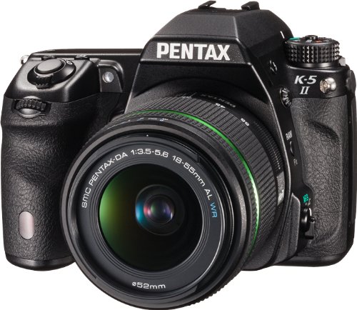 Pentax K-5 II 16.3 MP DSLR DA 18-55mm WR lens kit (Black) (OLD MODEL)