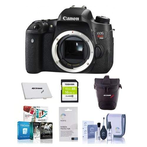 Canon EOS Rebel T6s DSLR Camera Body Bundle. USA. Value Kit with Accessories