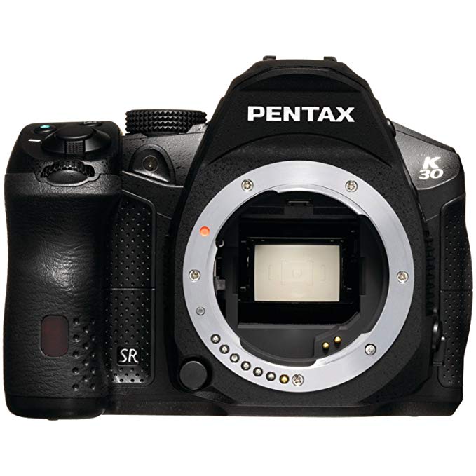 Pentax K-30 Weather-Sealed 16 MP CMOS Digital SLR (Black, Body Only)