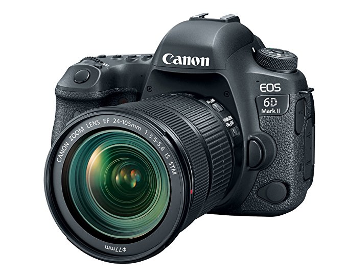 Canon EOS 6D Mark II EF 24-105mm is STM Lens - WiFi Enabled