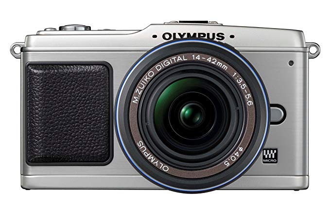 Olympus PEN E-P1 12.3 MP Micro Four Thirds Interchangeable Lens Digital Camera with 3-inch LCD and Silver 14-42mm f/3.5-5.6 Zuiko Digital Zoom Lens (Silver)