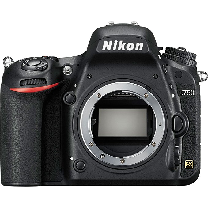 Nikon D750 Digital SLR Camera Body (Certified Refurbished)