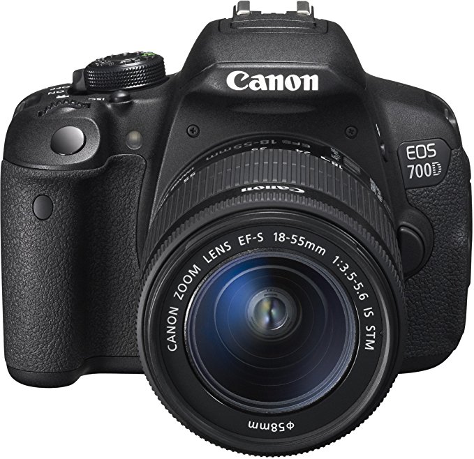 Canon EOS 700D + EF-S 18-55mm 3.5-5.6 IS STM - International Version