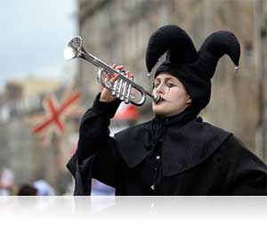 Nikon Df photo of a trumpeter showing high quality photography