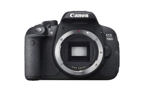 Canon EOS 700D 18MP Digital SLR Camera (Black) (Body Only) - International Version (No Warranty)