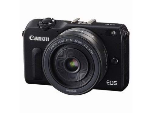 Canon EOS M2 Mark II 18.0 MP Digital Camera with EF-M 22MM f/2 STM Lens (Black) - International Version (No Warranty)