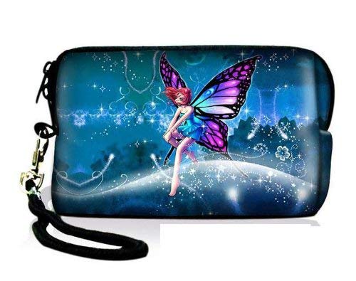 New Arrival Beautiful Fairy Design Digital Camera Case Bag Pouch +Strap Fr Sony Samsung Nikon Canon Kodak,Samsung Bundle ST76 WB150F DV300F,Nikon COOLPIX P300, S9100, S3100,AW100