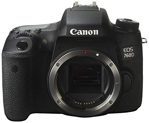 Canon EOS 760D/Rebel T6S/EOS 8000D (24.7 MP, 3-inch LCD) (Body Only) - International Version (No Warranty)