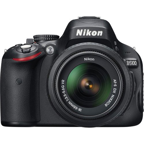 Nikon D5100 Digital SLR Camera & 18-55mm G VR DX Lens & 55-200mm VR Zoom Lens