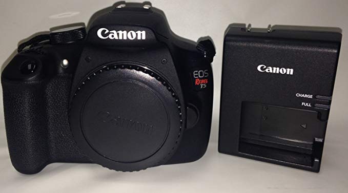 Canon EOS Rebel T5 DSLR Camera Body Only International Version (No Warranty)