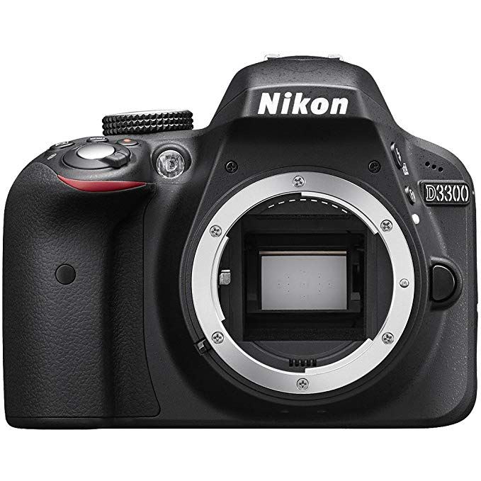 Nikon D3300 Digital SLR Camera Body (Black) - International Version (No Warranty)