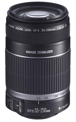 Canon EF-S 55-250mm Lens at Amazon.com