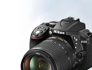 Product photo of the Nikon D5300 D-SLR