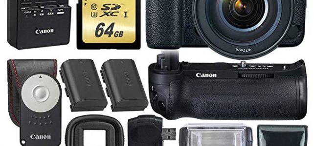 Canon EOS 5D Mark IV DSLR Camera + EF 24-105mm f/4L IS II USM Lens +Battery Grip + 64GB Memory Card + Canon Battery LP-E6N + Camera Case + Quality Tripod + TTL Flash + Full Frame Accessory Bundle Review