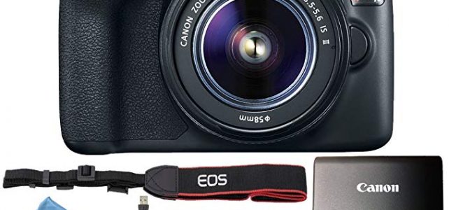 Canon EOS Rebel T6 18MP Digital SLR Camera Retail Packaging Bundle (18-55mm is II) Review