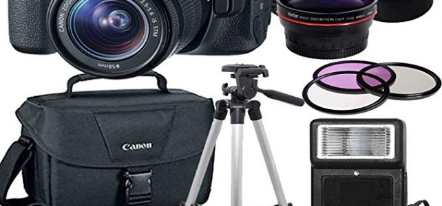 Canon EOS 80D Digital SLR Camera with EF-S 18-55mm Bundle includes Camera, Lenses, Filters, Bag, Memory Cards, Tripod, Flash, Remote Shutter and More – International Version Review