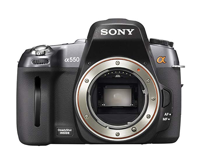 Sony Alpha DSLR-A550 14.2MP Digital SLR Camera (Body Only)